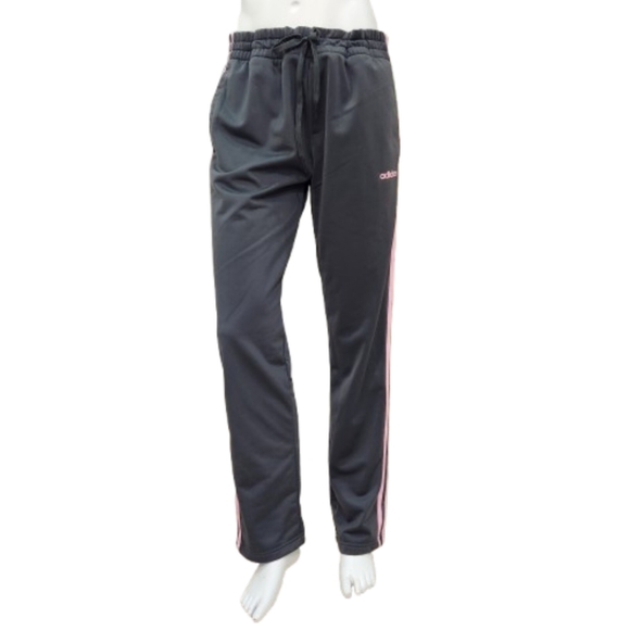 Adidas Fleece Jogger Set Gray/Pink. Womens Large - Picture 4 of 15